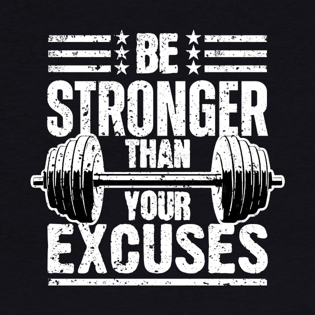 Be Stronger Than Your Excuses by SergioCoelho_Arts